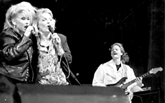 Finn Olafsson med Anne Linnet Band, 1988