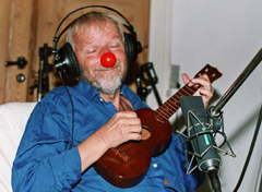 Steen Toft Andersen i studiet, 2004