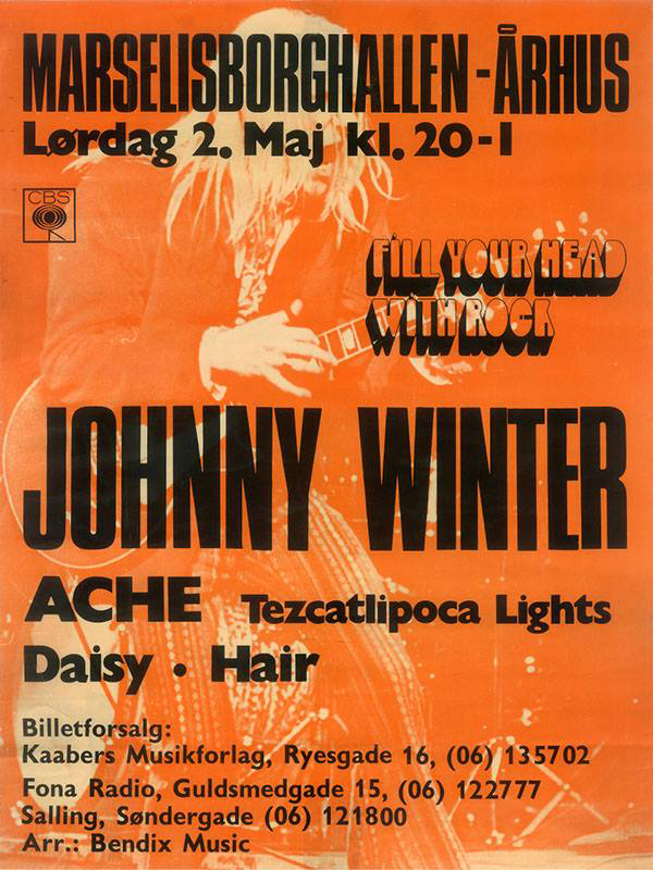 Plakat, Marselisborghallen, 2. maj 1970