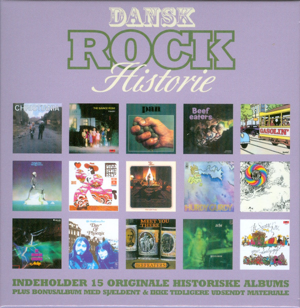 Dansk Rock Historie 2 - violet box