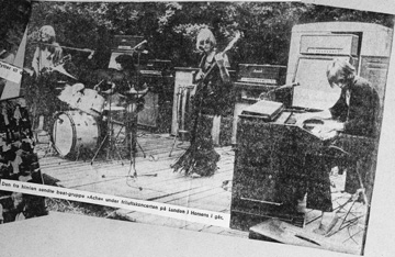 ACHE live på Lunden i Horsens, 30. august 1970