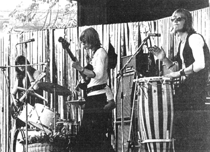 ACHE live på Plænen i Tivoli, juni 1970